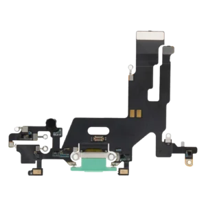 Charging Port Flex Cable For iPhone 11 (Premium) (Green)