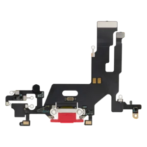 Charging Port Flex Cable For iPhone 11 (Premium) (Red)