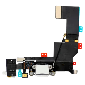 Charging Port Flex Cable For iPhone 5S (Silver)