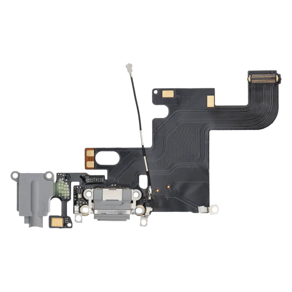 Charging Port Flex Cable For iPhone 6 (Aftermarket) (Space Gray)