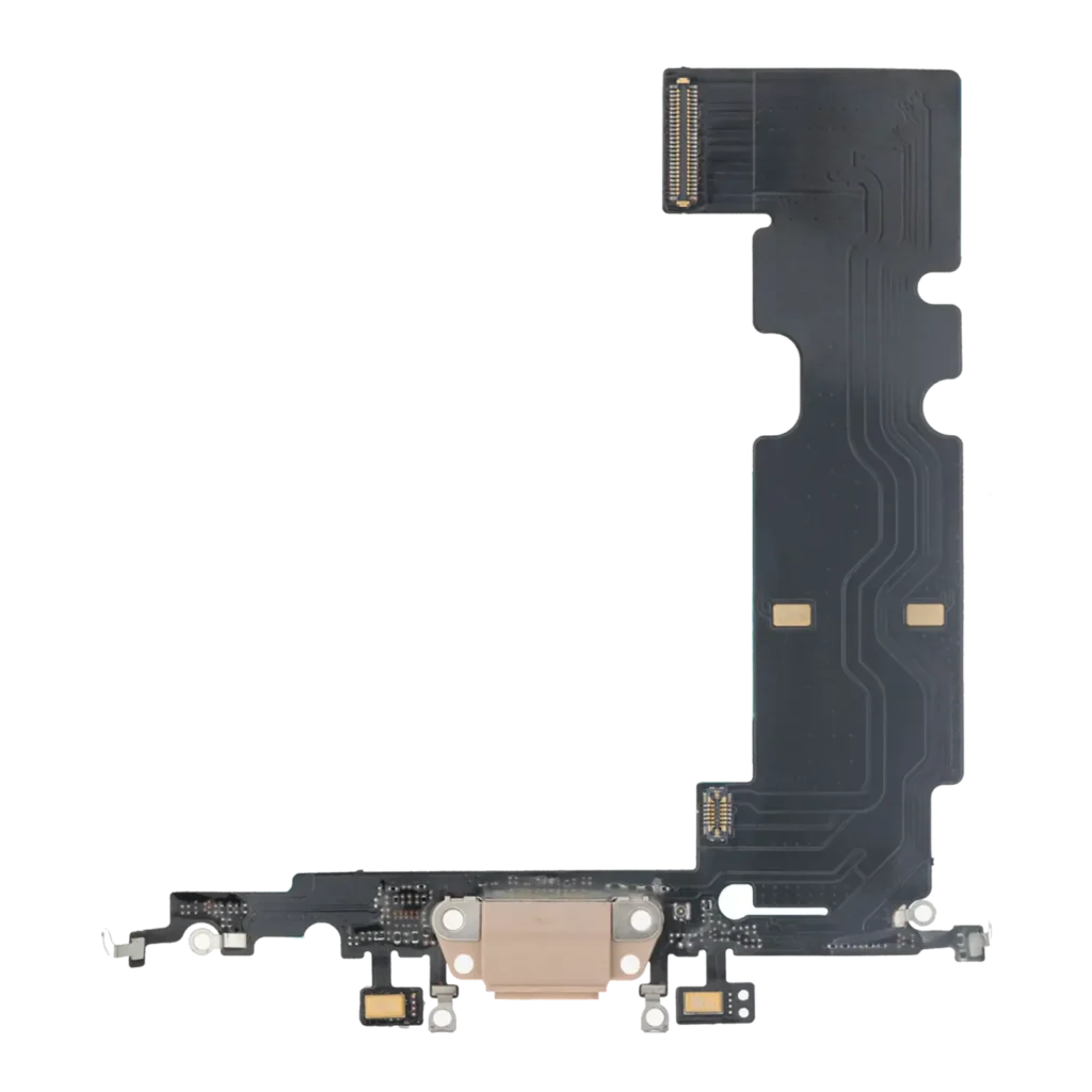 Charging Port Flex Cable For iPhone 8 Plus (Premium) (Gold)