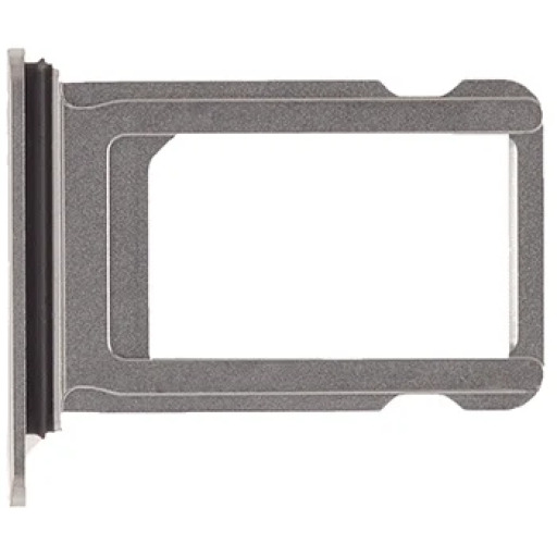Sim Card Tray For iPhone XS Max (Service Pack) (Silver)