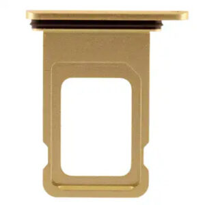 Sim Card Tray For iPhone XR (Service Pack) (Yellow)