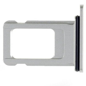 Single Sim Card Tray For iPhone 11 (Service Pack) (White)