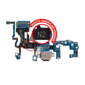 Charging Port With Flex Cable For Samsung Galaxy S9 (G960U) (US Version) (Service Pack)