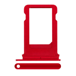Sim Card Tray For iPhone 8 Plus (Service Pack) (Red)