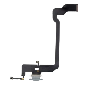 Charging Port Flex Cable For iPhone XS (Aftermarket) (Silver)