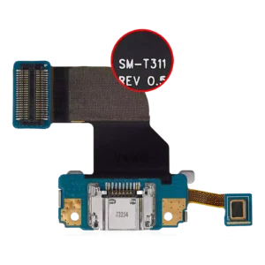 Charging Port Flex Cable With Microphone For Samsung Galaxy Tab 3 8.0" (T310 / T311 /T315) (Premium)