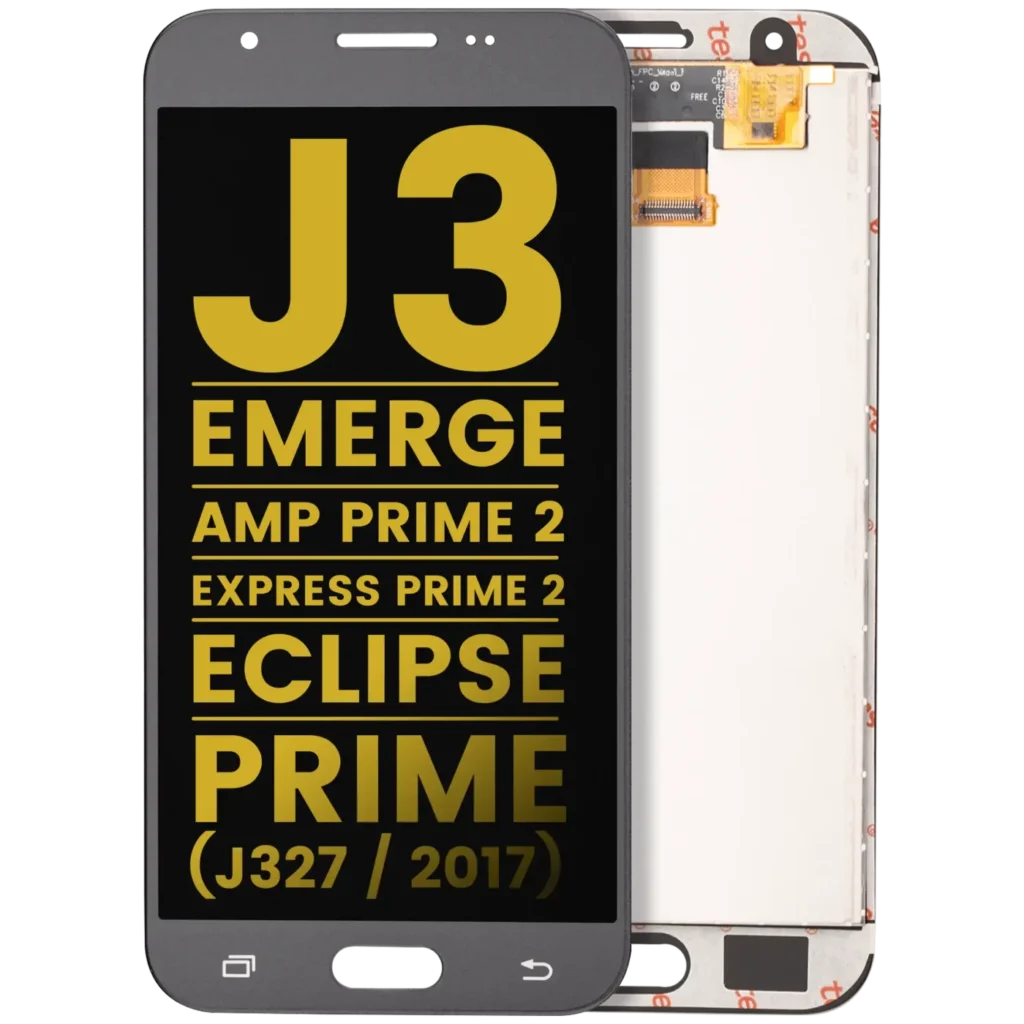 LCD Assembly Without Frame For Samsung Galaxy J3 / Emerge / Amp Prime 2 / Express Prime 2 / Eclipse / Prime (J327 / 2017) (Refurbished) (Silver / Gray)