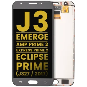 LCD Assembly Without Frame For Samsung Galaxy J3 / Emerge / Amp Prime 2 / Express Prime 2 / Eclipse / Prime (J327 / 2017) (Refurbished) (Silver / Gray)
