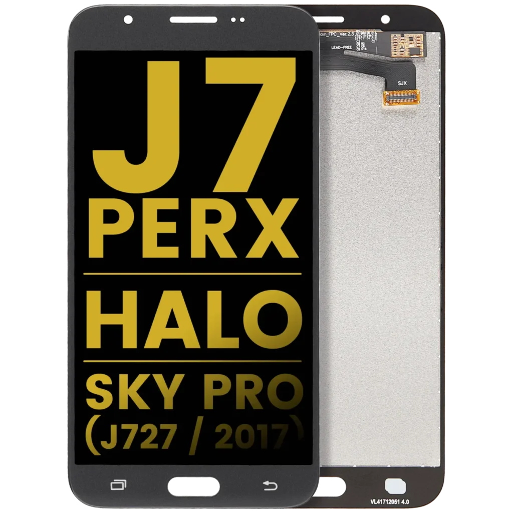 LCD Assembly Without Frame For Samsung Galaxy J7 Perx / Halo / Sky Pro (J727 / 2017) (Refurbished) (Silver / Gray)