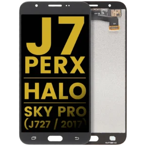 LCD Assembly Without Frame For Samsung Galaxy J7 Perx / Halo / Sky Pro (J727 / 2017) (Refurbished) (Silver / Gray)