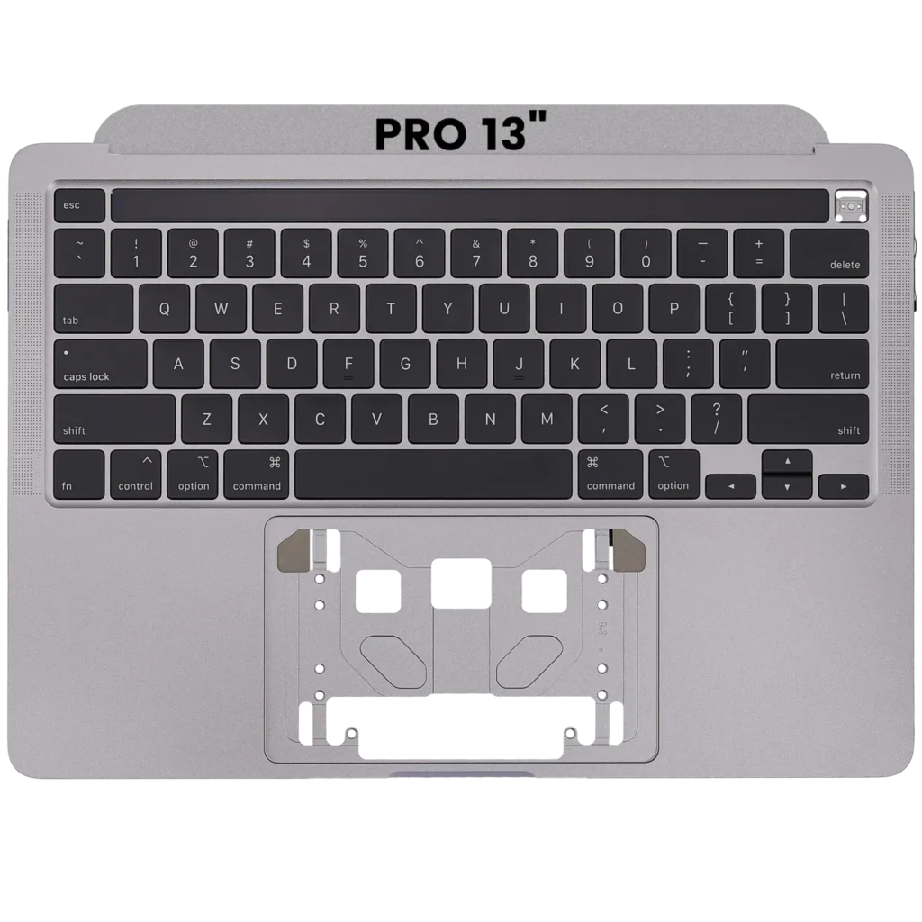 Top Case with Keyboard (ANSI US) For MacBook Pro 13" A2251 (2020) (Space Gray)