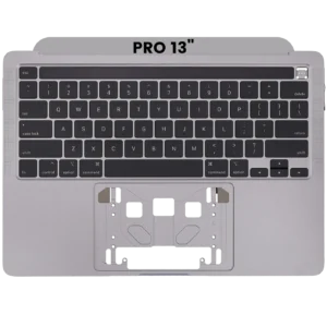 Top Case with Keyboard (ANSI US) For MacBook Pro 13" A2251 (2020) (Space Gray)