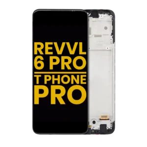 LCD Assembly With Frame For T-Mobile Revvl 6 Pro / T Phone Pro 5G (Refurbished) (All Colors)