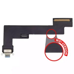 Charging Port Flex Cable For iPad Air 5 (WiFi Only) (Aftermarket Plus) (Blue)