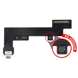 Charging Port Flex Cable For iPad Air 4 / iPad Air 5 (Cellular) (Premium) (Rose Gold)