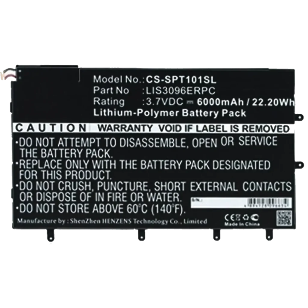 Replacement Battery For Sony Xperia Z Tablet (CS-SPT101SL) ( LIS3096ERPC)