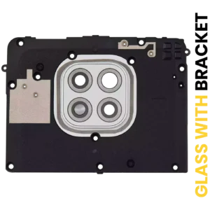 Back Camera Lens With Bracket For Motorola Moto G Power (XT2117 / 2021) (Polar Silver)