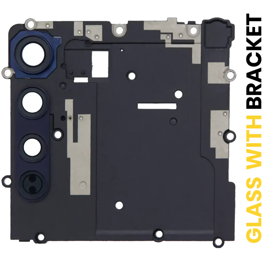 Back Camera Lens With Bracket For Motorola Edge 5G (XT2063 / 2020) (Solar Black)