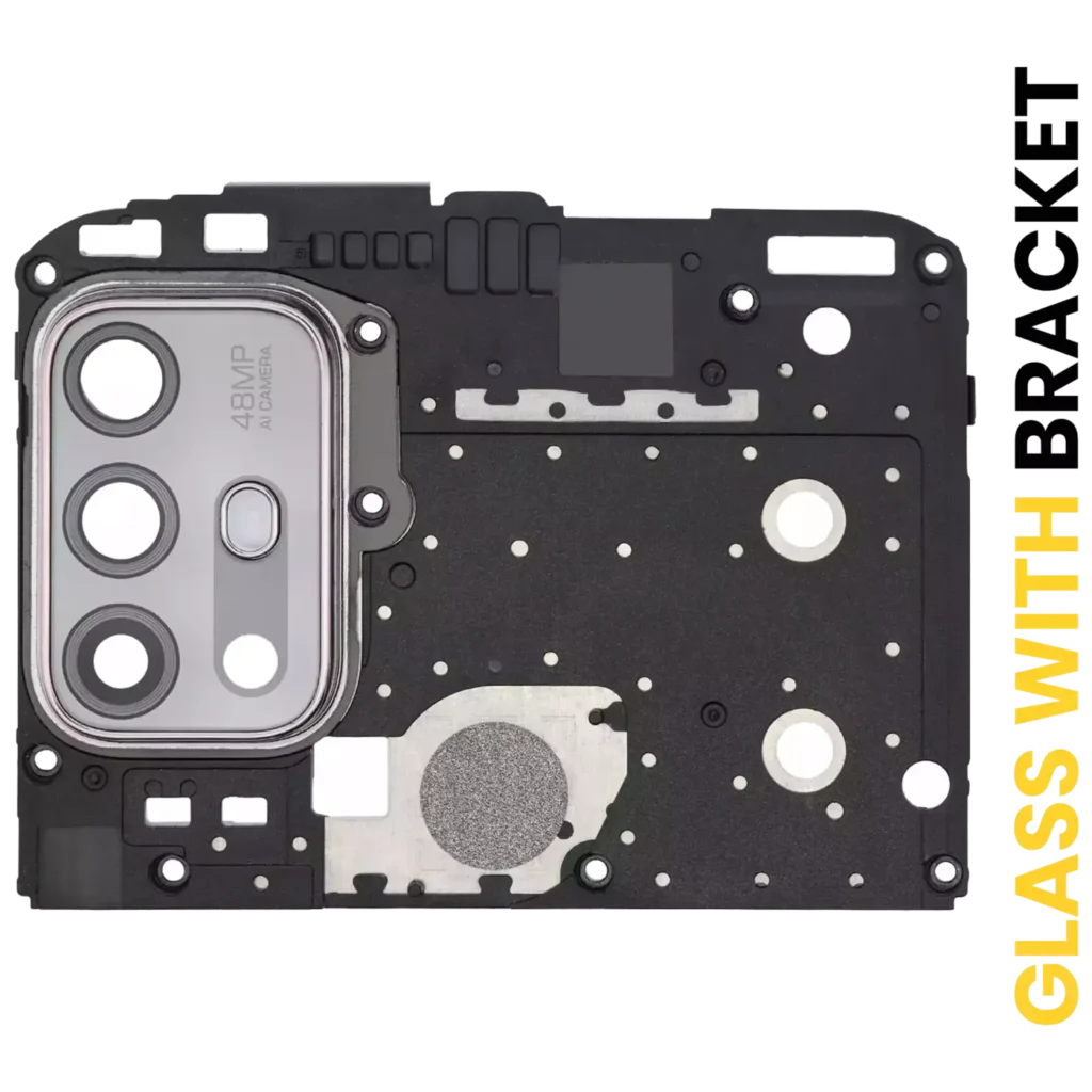 Back Camera Lens With Bracket For Motorola Moto G10 (XT2127-2 / 2021) (Iridescent Pearl)