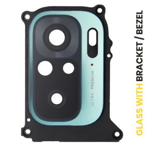 Back Camera Lens With Bracket / Bezel For Xiaomi Redmi Note 10 (Aqua Green)