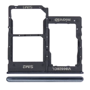 Dual Sim Card Tray For Samsung Galaxy A40 (A405 / 2019) (Black)