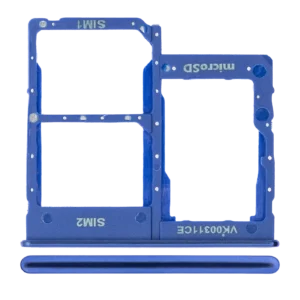 Dual Sim Card Tray For Samsung Galaxy A40 (A405 / 2019) (Blue)