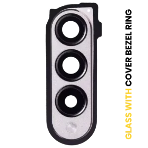 Back Camera Lens With Cover Bezel Ring For Samsung Galaxy Z Fold 3 5G (F926) (Phantom Silver)