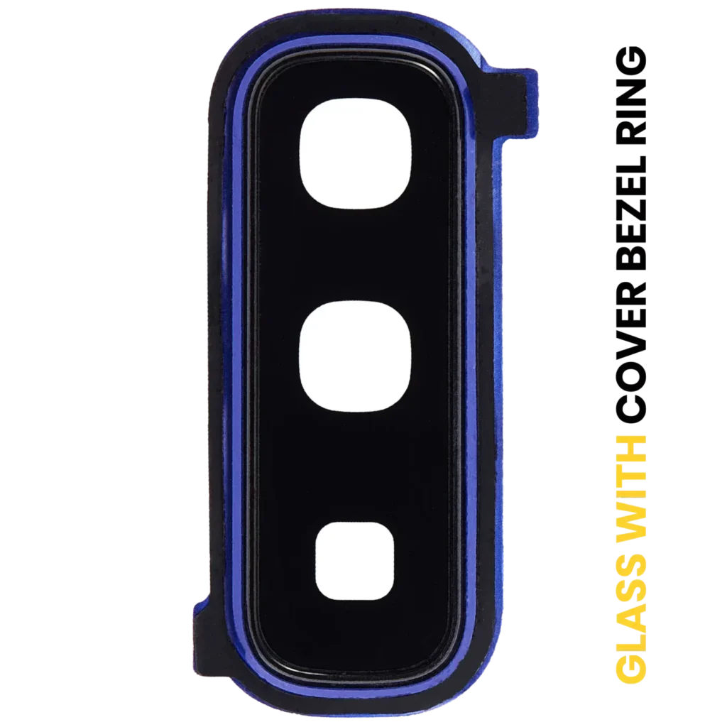 Back Camera Lens With Cover Bezel Ring For Samsung Galaxy Fold 4G (F900) / Fold 5G (F907) (Astro Blue)