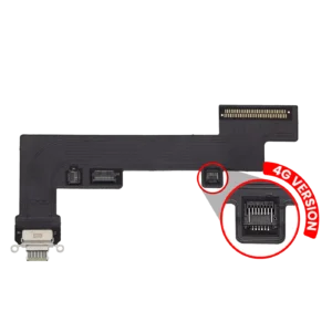 Charging Port Flex Cable For iPad Air 4 / iPad Air 5 (Cellular) (Aftermarket Plus) (Green)