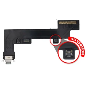 Charging Port Flex Cable For iPad Air 4 (Cellular) (Premium) (Sky Blue)