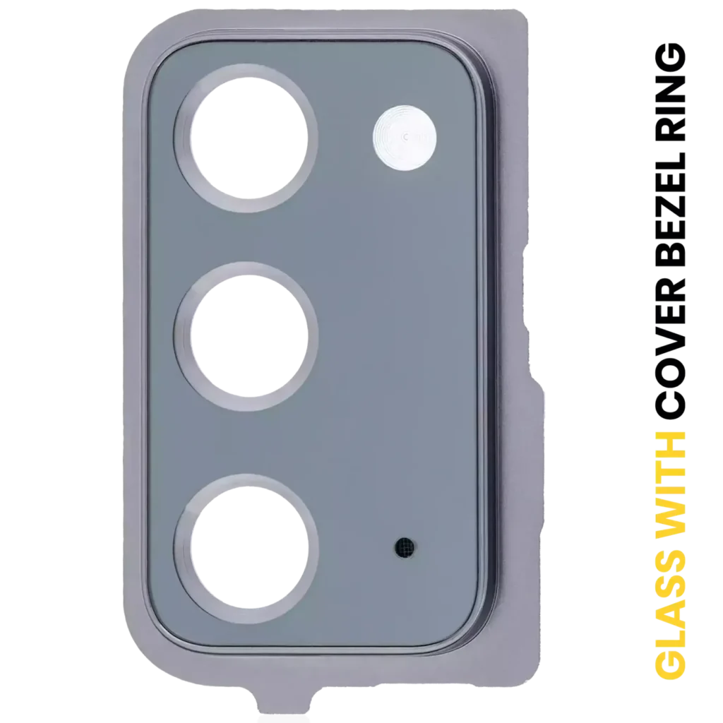 Back Camera Lens With Cover Bezel Ring For Samsung Galaxy Note 20 5G (Mystic Gray)