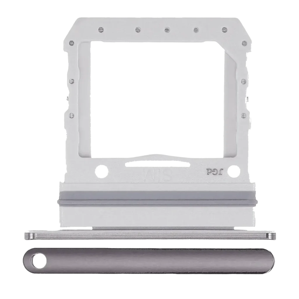Single Sim Card Tray For Samsung Galaxy Z Flip 4G (F700) / Z Flip 5G (F707) (Mystic Gray)