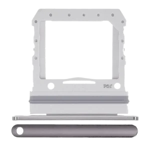 Single Sim Card Tray For Samsung Galaxy Z Flip 4G (F700) / Z Flip 5G (F707) (Mystic Gray)