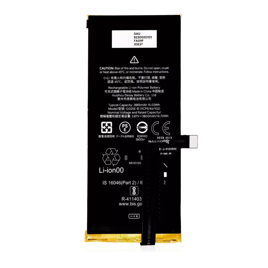 Replacement Battery For Google Pixel 4A 5G (G025E-B)