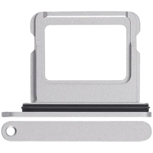 Single Sim Card Tray Compatible For iPhone 17 (White)
