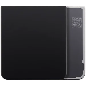 Bottom Back Cover Glass For Samsung Galaxy Z Flip 3 5G (Aftermarket Plus) (Phantom Black)