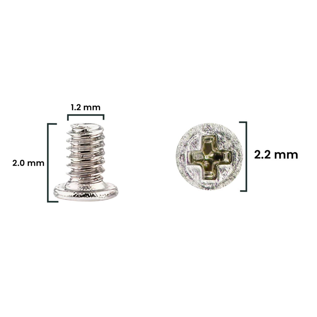 Screw Set (M1.2 x 2.0 x 2.2D) Cross Head for iPhone 6S (Service Pack) (200 Pack)