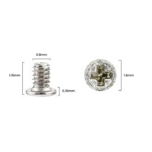 Screw Set (M0.8 x 1.15 x 1.6D x 0.35T) for iPhone 12 mini (Service Pack) (30 Pack)