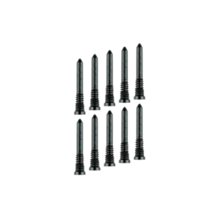 Security Screw For iPhone 12 / 12 mini / 13 / 13 mini (Service Pack) (Black) (100 Pack)