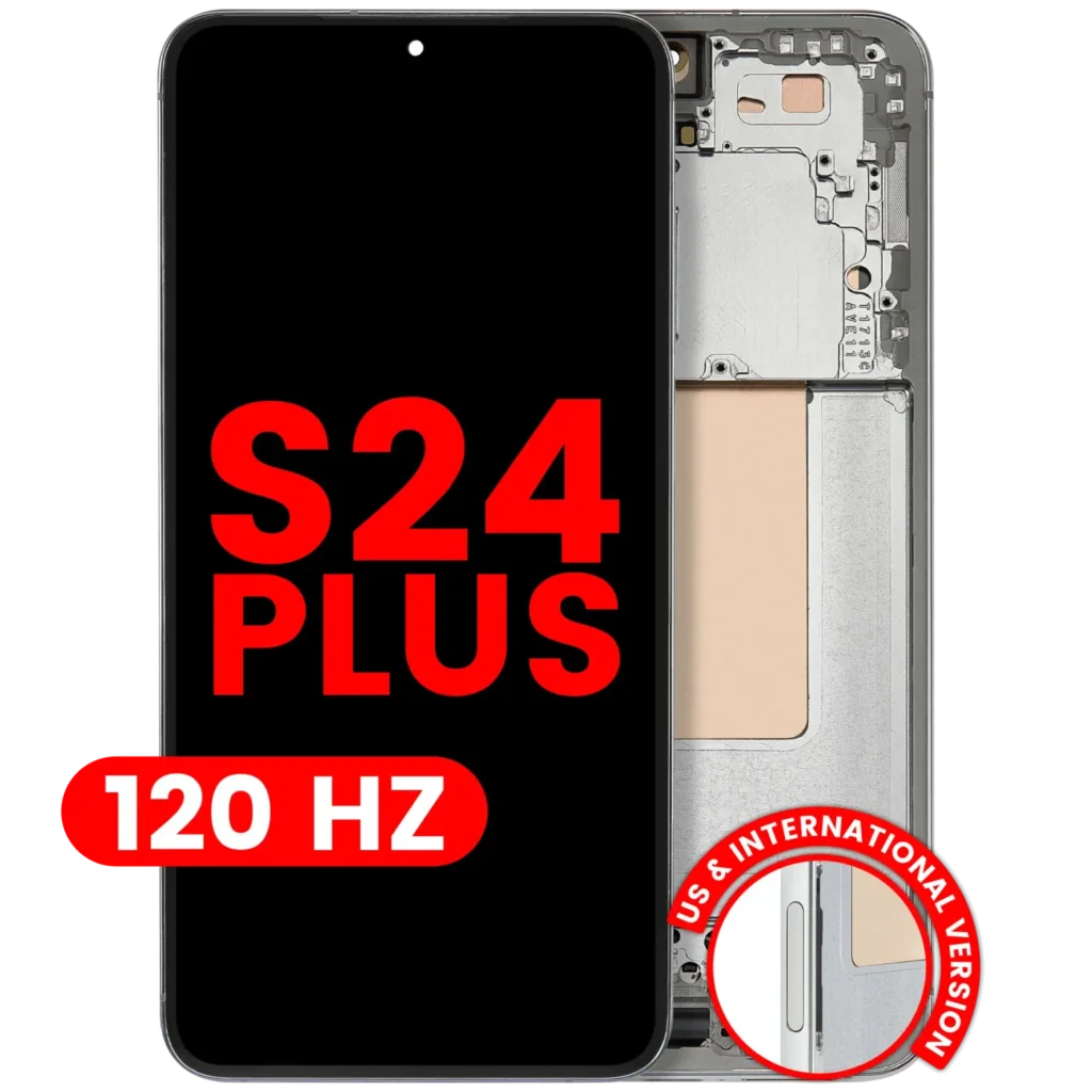 OLED Assembly With Frame For Samsung Galaxy S24 Plus 5G (US & International Version) (Aftermarket Plus) (120Hz) (Jade Green)