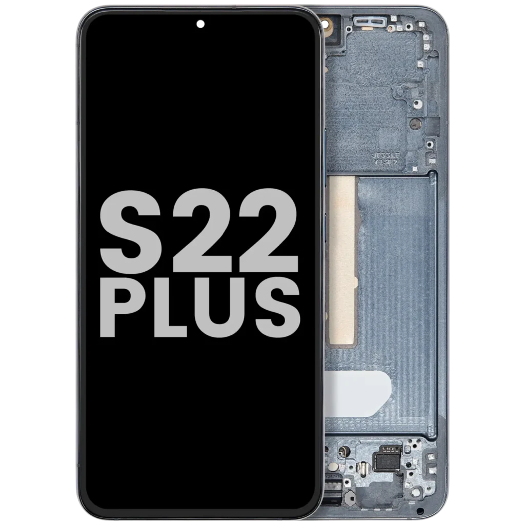 OLED Assembly With Frame For Samsung Galaxy S22 Plus 5G (Used OEM Pull: Grade B/C) (Phantom Green)