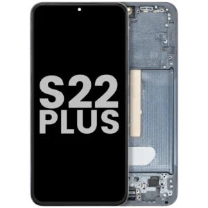 OLED Assembly With Frame For Samsung Galaxy S22 Plus 5G (Used OEM Pull: Grade B/C) (Phantom Green)