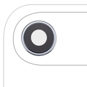 Back Camera Lens With Bracket & Bezel For iPhone Air (3 Piece Set) (Premium) (Sky Blue)
