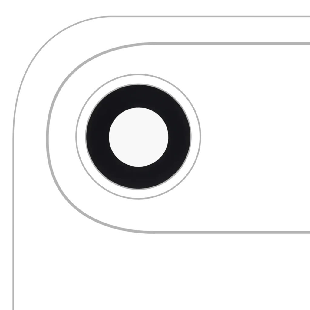 Back Camera Lens With Adhesive Compatible For iPhone Air (Premium) (10 Pack) (Sky Blue)