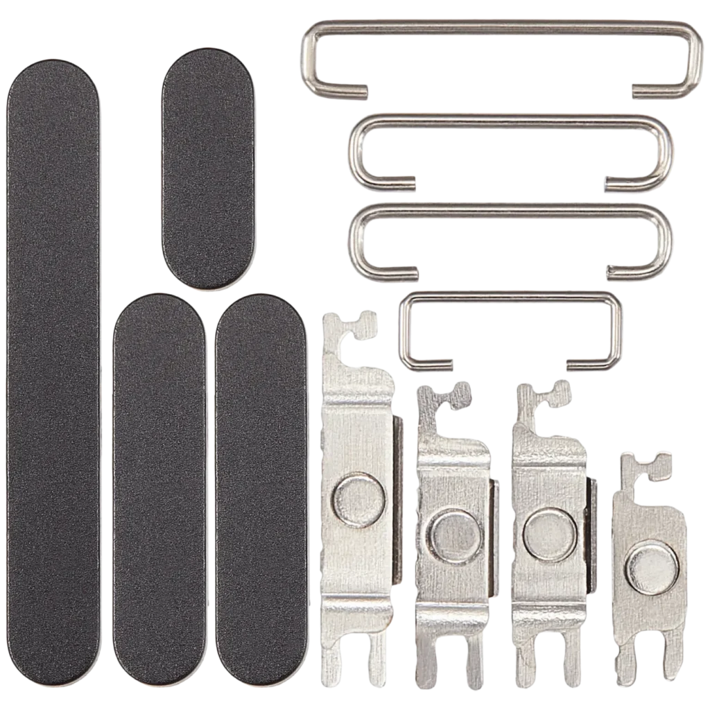 Hard Buttons (Power / Volume / Switch) For iPhone 17 (Black)