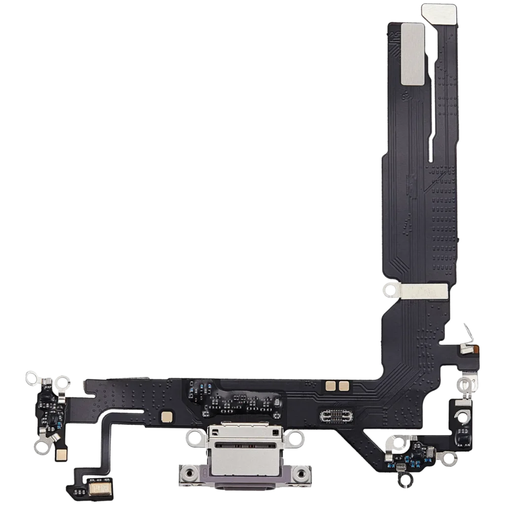 Charging Port Flex Cable For iPhone 17 (Aftermarket Plus) (Lavender)