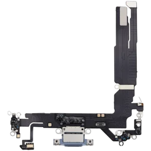 Charging Port Flex Cable For iPhone 17 (Aftermarket Plus) (Mist Blue)