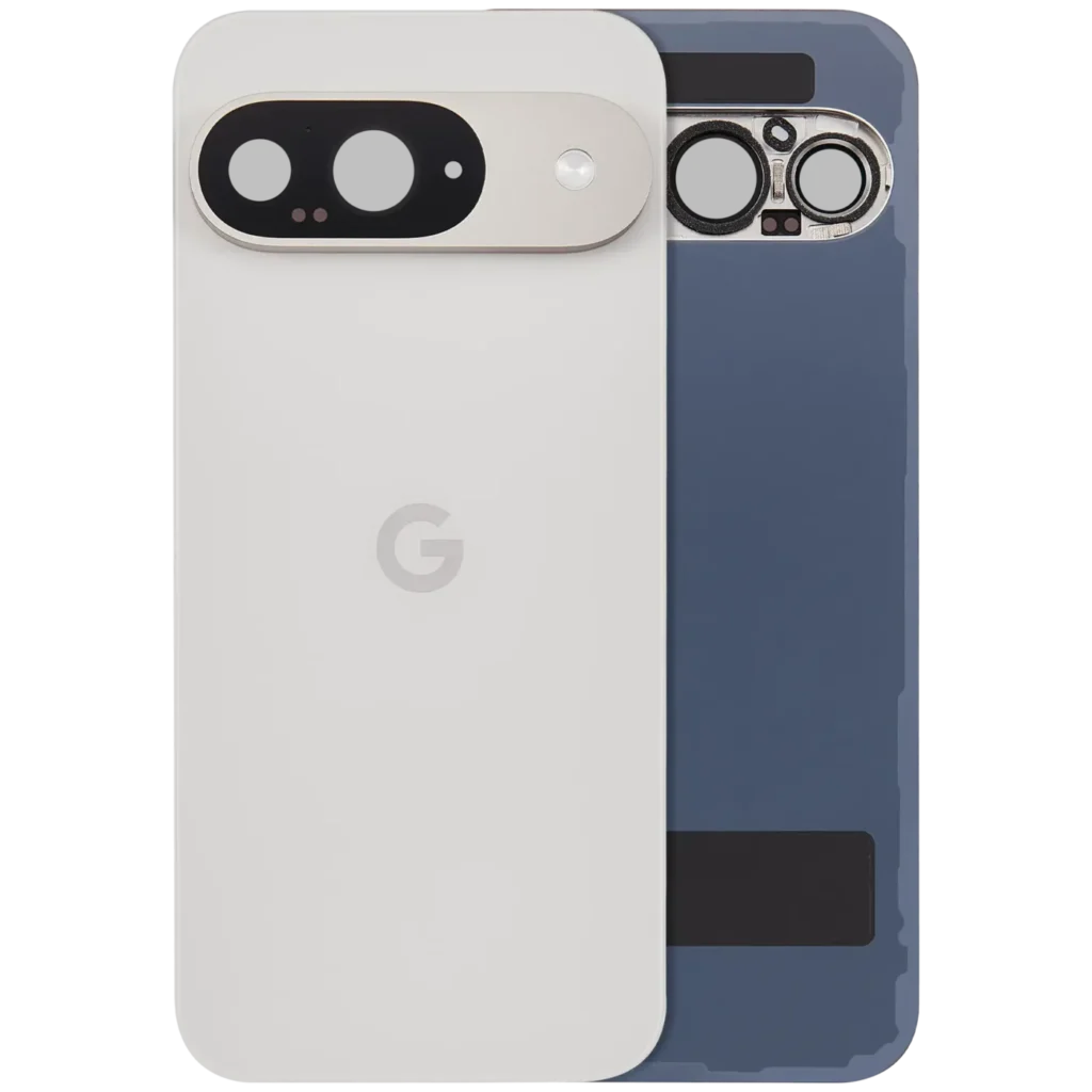 Back Cover Glass With Camera Lens For Google Pixel 9 (Used OEM Pull: Grade A) (Porcelain)